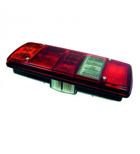 Feu pour poids lourd 5/6 fonctions universel (Mercedes, Iveco, Man, VW) - Cabochon