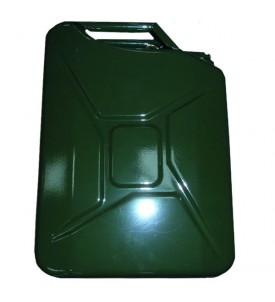 Jerrican type armée 10 litres - dim. 39 x 28 x 12 cm