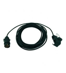 Rallonge en plastique 2,50 m - 7 x 1 mm²