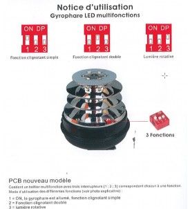 GYROPHARE LED A poser