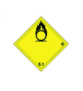 étiquette de danger en aluminium, Carburant