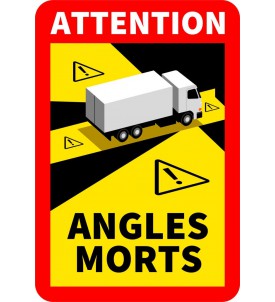 Sticker Angle mort PL bâché