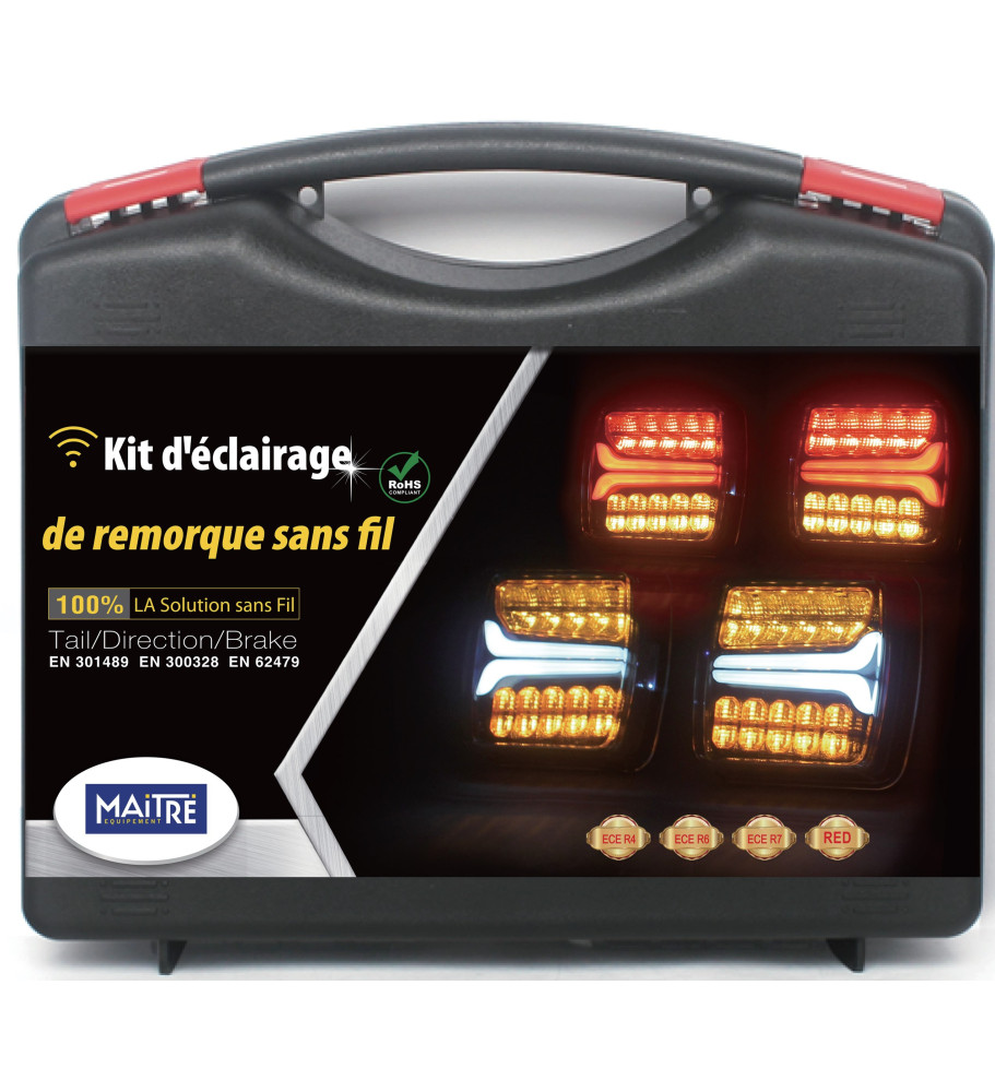 Kit wifi magnétique 4 feux Kit wifi magnétique 4 feux
