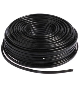 CABLE MEPLAT NOIR 2 x 0,75 mm²