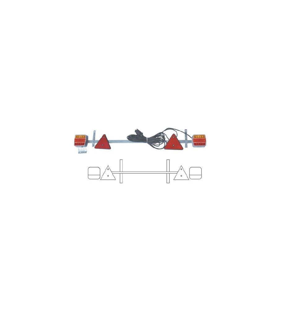 RAMPE LANTERNE HALOGENE ALIMENTATION 7M50 RAMPE LANTERNE HALOGENE ALIMENTATION 7M50
