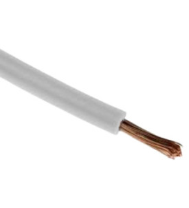 Fil 2mm² blanc