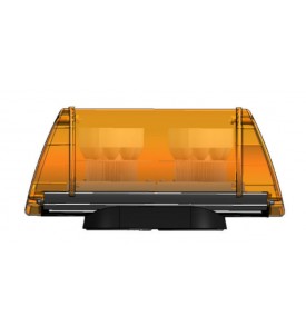 Rampe de signalisation lumineuse 1 MODULE 324MM R21W V12DC AMBRE
