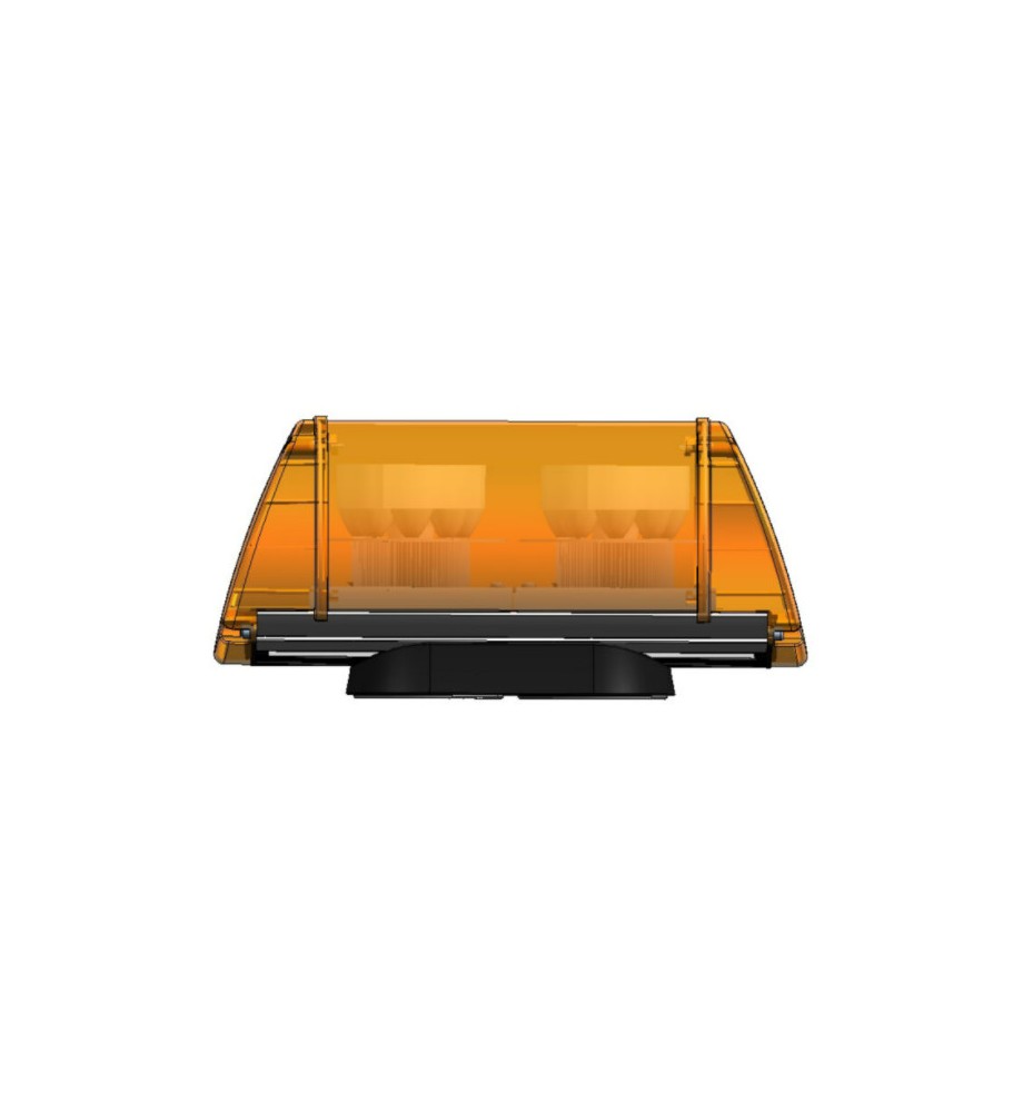 Rampe de signalisation lumineuse 1 MODULE 324MM R21W V12DC AMBRE Rampe de signalisation lumineuse 1 MODULE 324MM R21W V12DC AMBRE