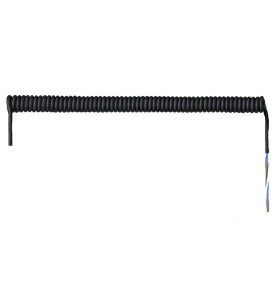 Cordon spiralé  5x1mm² nu extensible 7m
