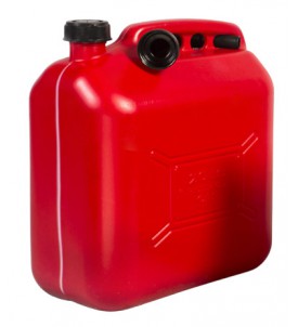 Jerrican avec bec verseur 20 litres - dim. 35 x 40 x 20 cm