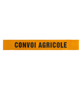 Panneau adhésif convoi agricole - Classe 2