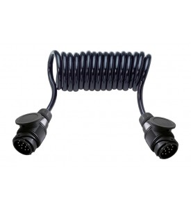 RALLONGE SPIRALEE MALE/MALE 3M 13PLOTS - 12V - ISO 1144