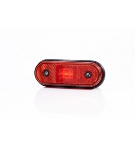 FEU DE GABARIT LED ROUGE 12/24V avec câble 500mm