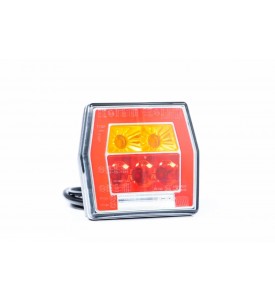FEU ARRIERE LED 24V 3 FONCTIONS - LCR19 + CONNECTEURS ADDITIONNELS