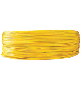 Fil 1.5 mm² - Jaune - Rouleau 25 m